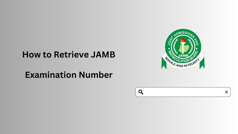 How to Retrieve JAMB Registration Number