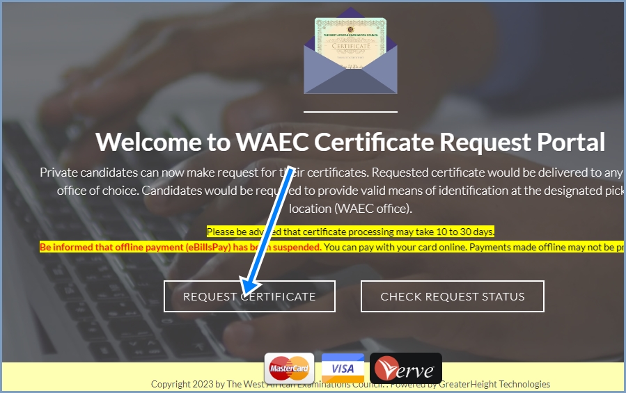 transfer WAEC certificate